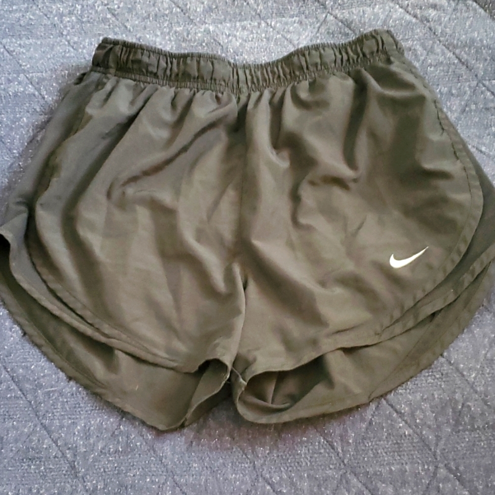 Nike black running style women's shorts, size S
